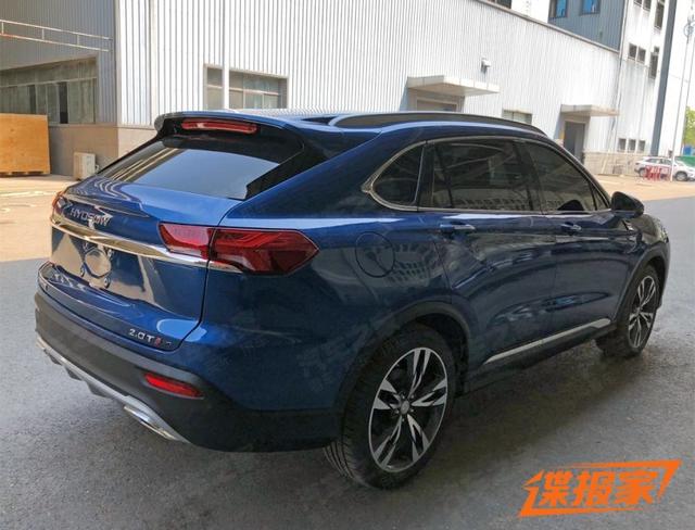 全新轿跑SUV 北汽幻速C60实车谍照曝光 