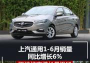 上汽通用1-6月销量增长6% 凯迪拉克增长最迅猛