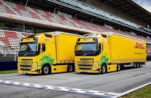 DHL启用首支生物燃料卡车车队