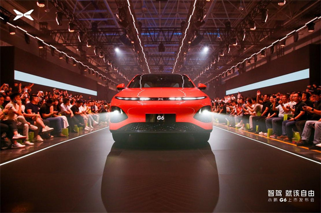 小鹏新车G6高调发布，携黑科技继续领跑国内电动车市场