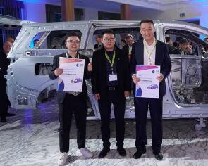 唯一中国品牌代表 岚图梦想家白车身亮相欧洲车身大会
