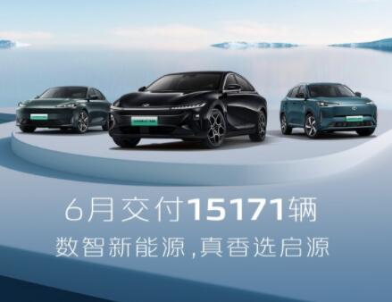 长安启源2024年1-6月累计交付72968辆，6月交付15171辆