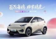 比亚迪海鸥全球热销超100万辆！加推自在版车型，售价7.88万元