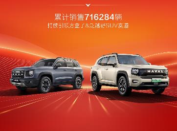 持续霸榜！哈弗狗品类连续3月破2万，持续引领泛越野赛道