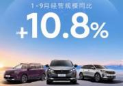 智启全球 焕新悦享 同比增10.8% 神龙汽车1-9月跑出加速度